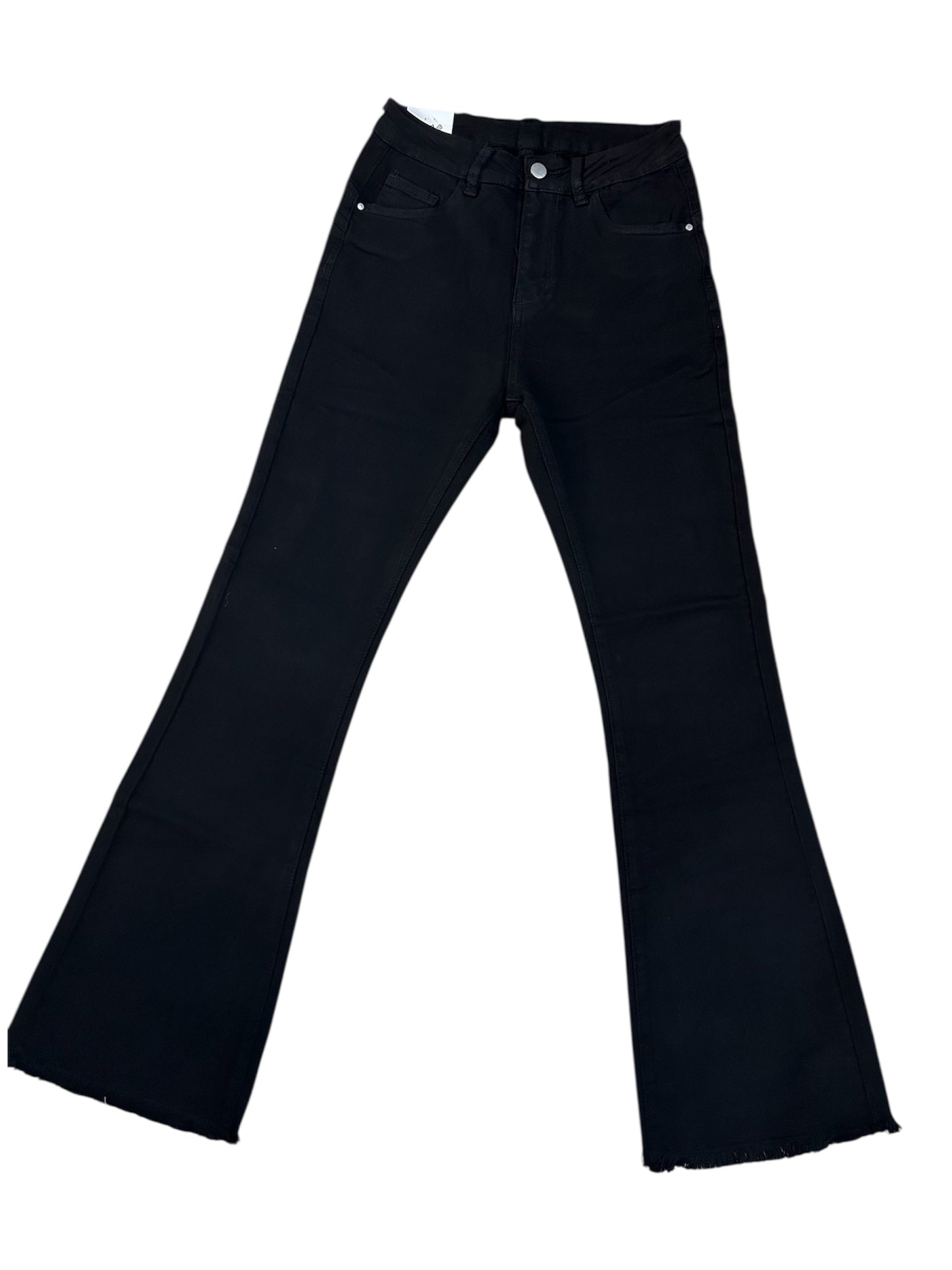 Jeans Donna a Zampa Nero