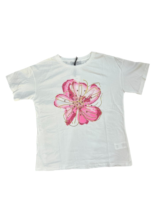 T-shirt "Floral Glow"