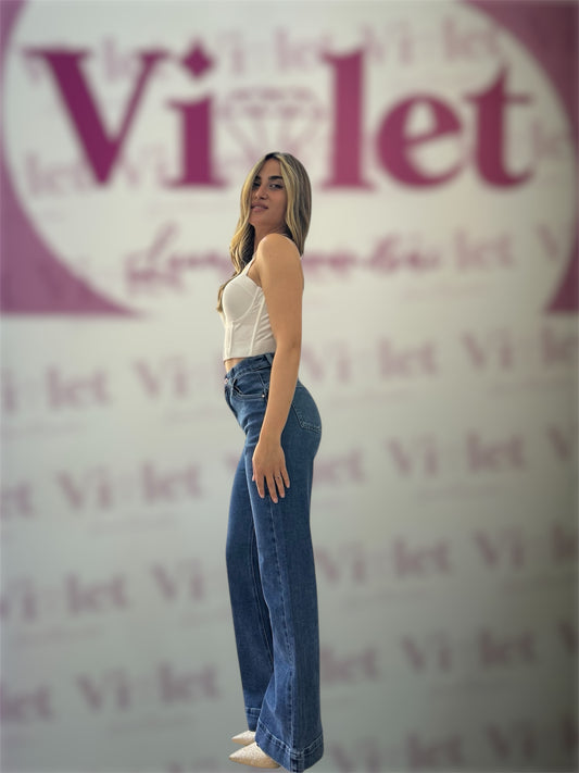 Jeans a Zampa Donna