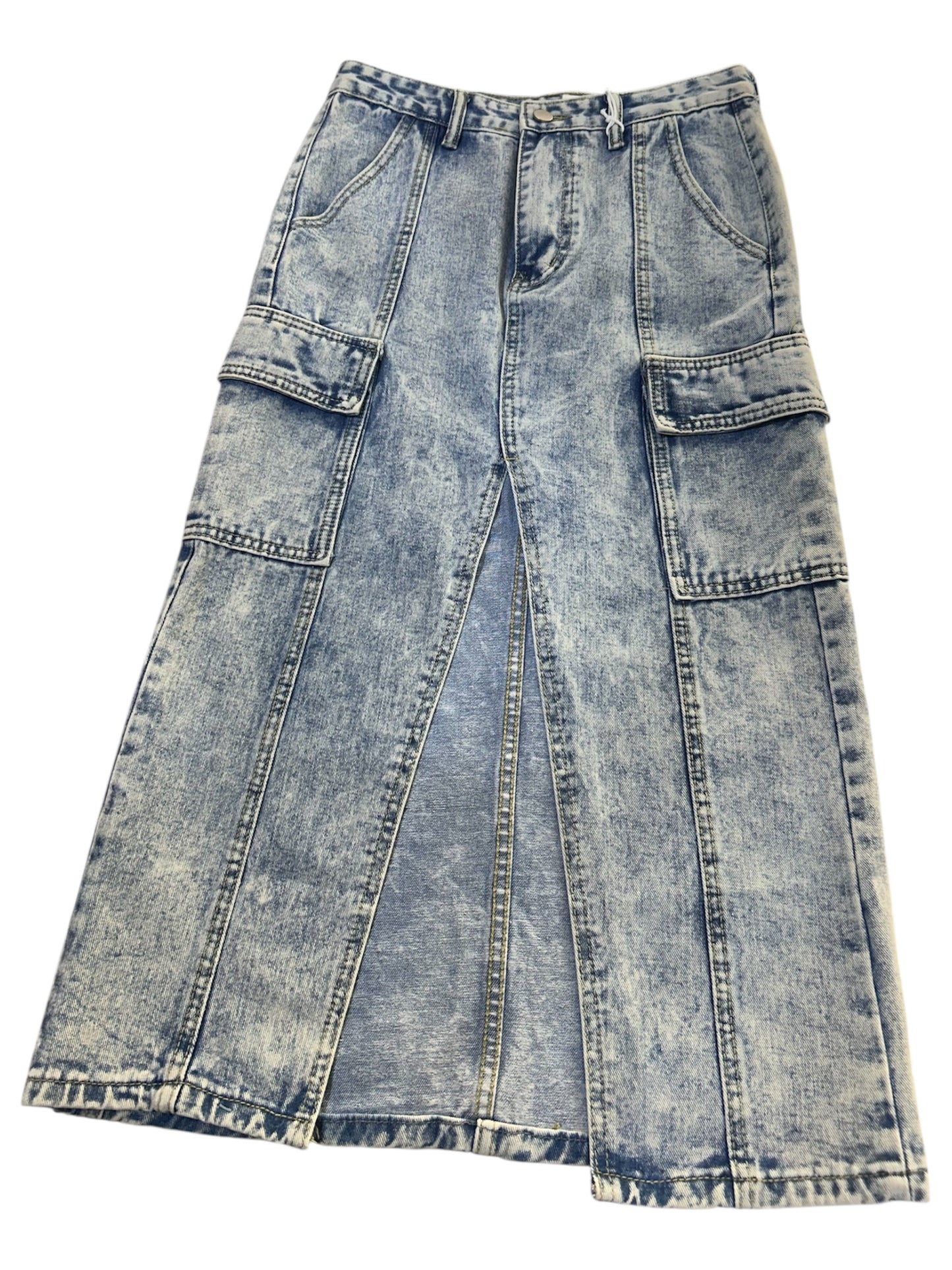 Gonna Lunga in Jeans