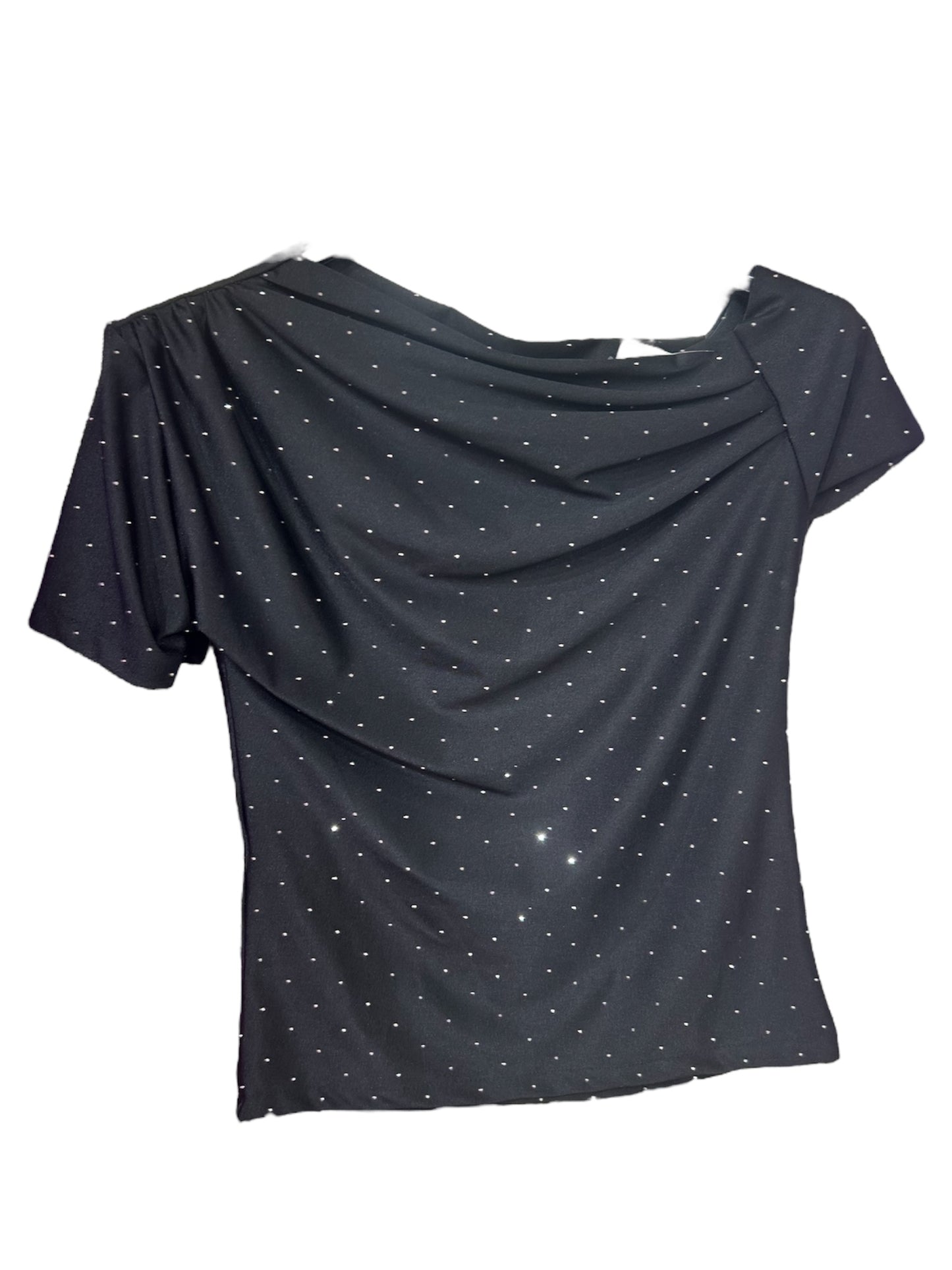 Maglia Monospalla con Strass