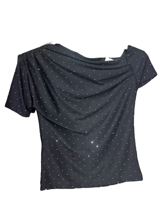 Maglia Monospalla con Strass