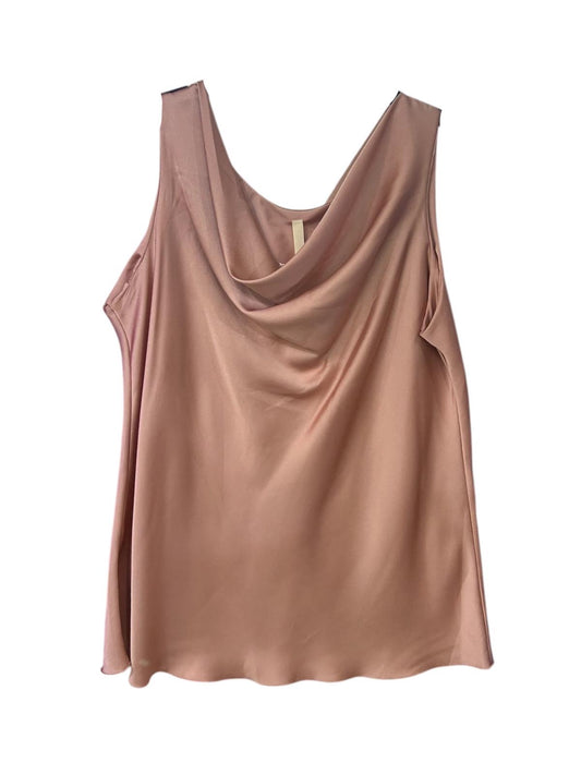Blusa Over in Satin Rosa